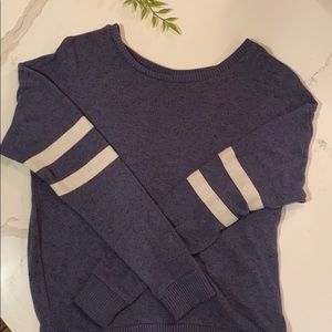 Blue long sleeve American eagle shirt